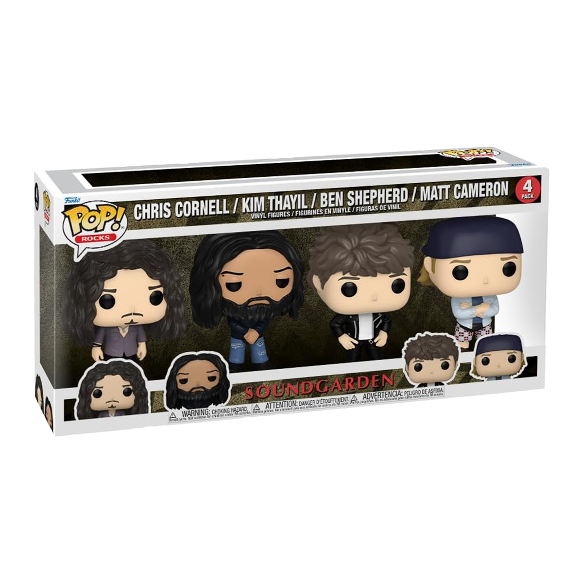 Soundgarden Funko Pop! 4-Pack