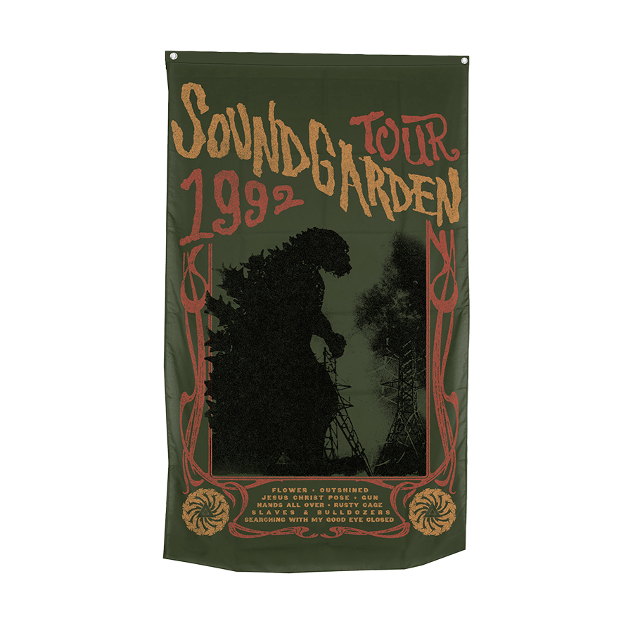 '92 Tour Soundgarden Flag