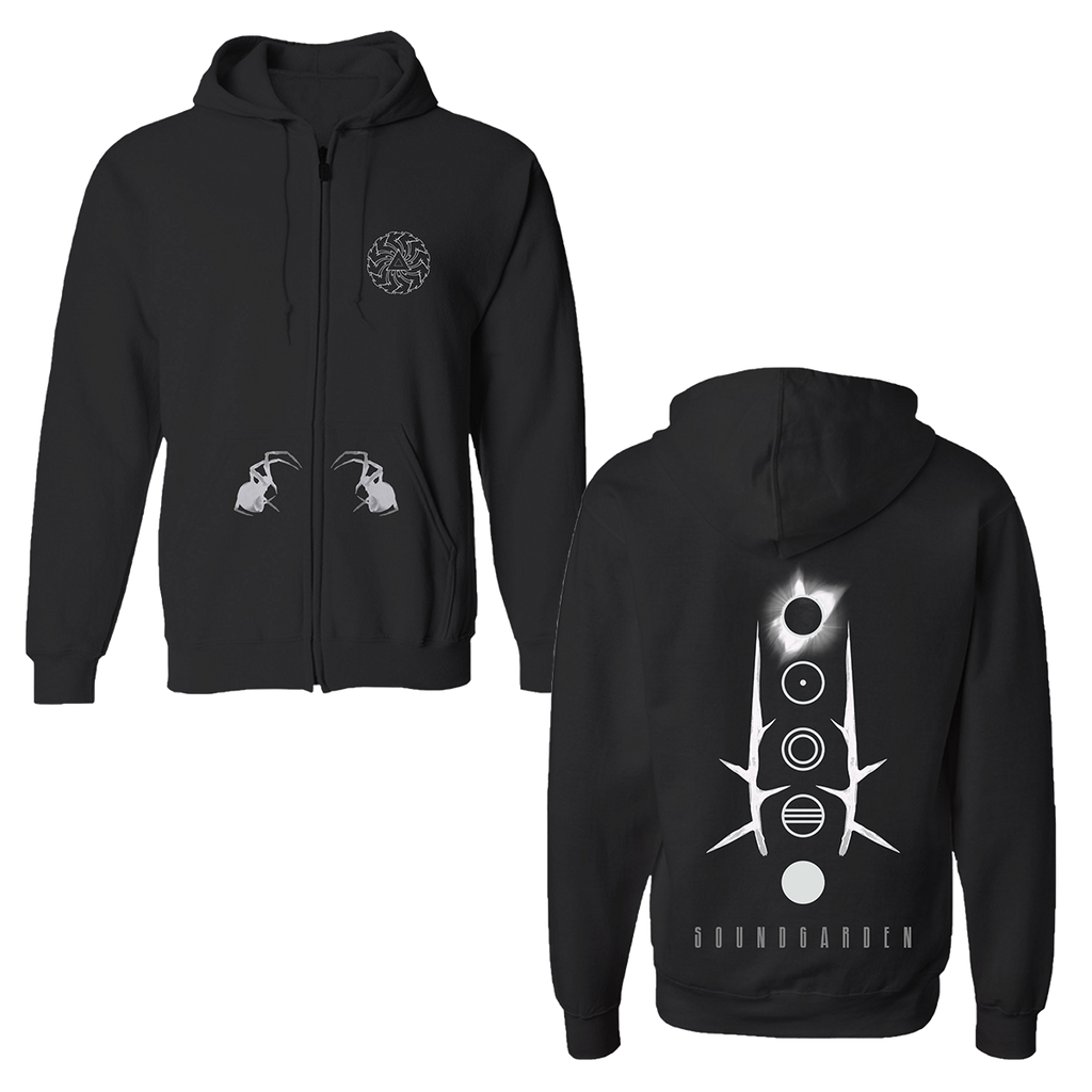 Sawblade Carbon Embroidered Crewneck Sweater – Soundgarden Store