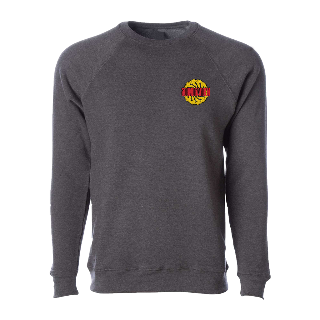 Sawblade Carbon Embroidered Crewneck Sweater